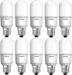 Osram LED Dimmable Bulb Value Stick E27 Lamp Daylight 9W 2700K Warm White/ Day Light (Dimmer) - Pack of 10