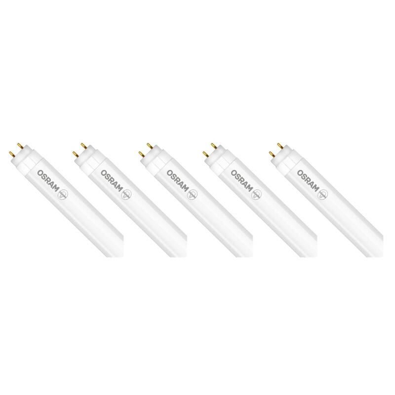 Osram T8 LED TubeLight Bulb 18W 3000K 1200mm Warm White G13 - Pack of 5