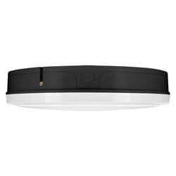 Ledvance Surface light LED Round IP65 Ceiling Bulkhead 15W Warm White 3000k, Black