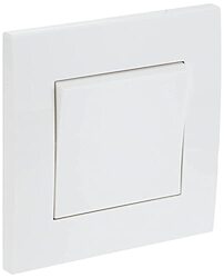 Schneider Electric KB31R Vivace White - 2-way plate switch 1 gang - 16AX - white - Pack of 3