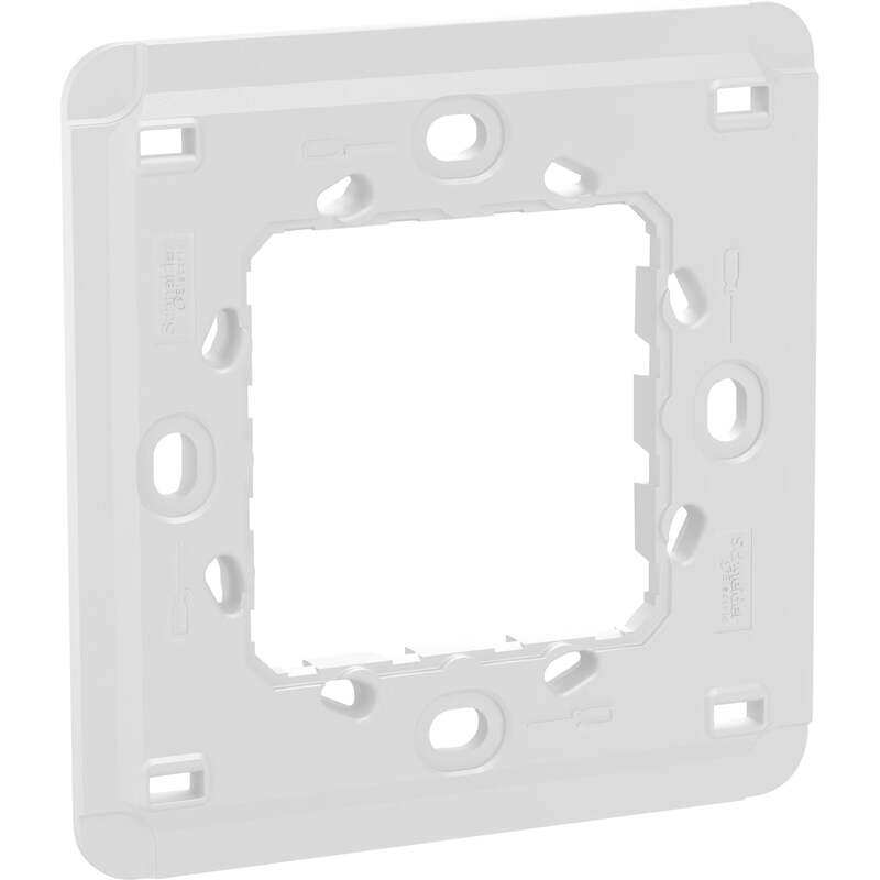 

Schneider Electric Unica Universal Fixing Frame, 2 Modules, 1,Gang , MGU7.002.PBS