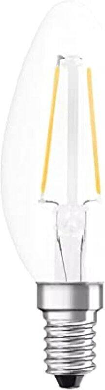 

Osram 2.5W E14 Led Filament Classic B Candle Warm White