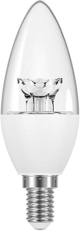 

Osram E14 Bulb LED Value Classic B Clear 4.9 W Warm White Candle Lamp - 2700K