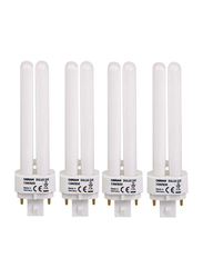 Osram Home Decorative High Quality and Durable CFL Bulb, 13W, 4 Pin, 4 Pieces, Warm White