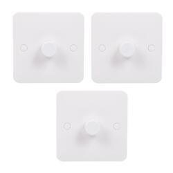 Schneider Electric Lisse - main dimmer - 1 gang - 1 way - 250W - GGBL6011CS - Pack of 3