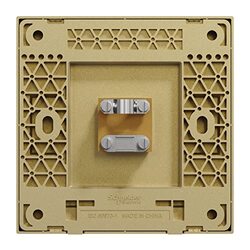 Schneider Electric Avataron C TV Socket E8731TV_WG, , Ip20 Wine Gold 75 Ohm