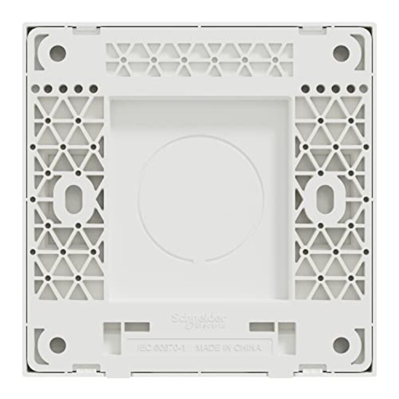 Schneider Electric Avataron C Blank Plate E8730X_WE, 1 Gang, White