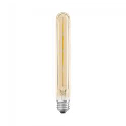 Osram Vintage 1906 4W E27 LED Filament Tubular light bulb Gold 2000K, Non-Dimmable