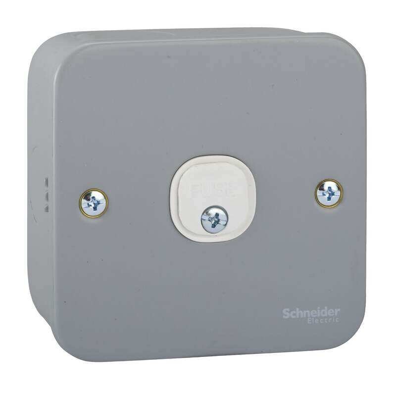 

Schneider Electric Metalclad Unswitched Fused Outlet, 13A , ESM31FSG