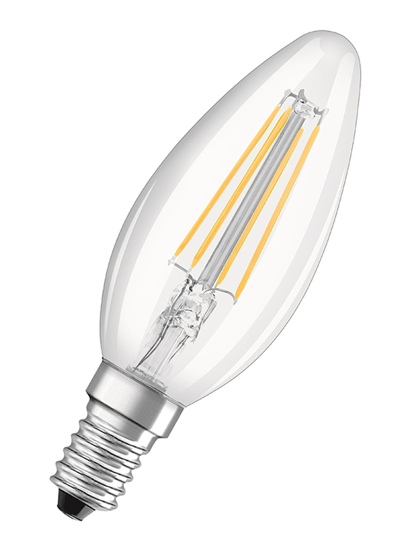 Osram E14 Filament LED Light Bulb, 4W, Warm White