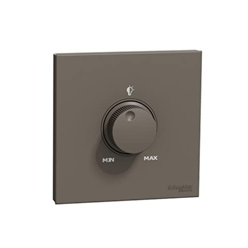 Schneider Electric Avataron C Universal Dimmer With Switch E8732Rd250U_DG, , Dark Grey