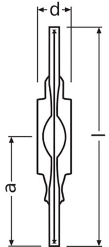 Osram/ Ledvance Powerstar HQI-TS 70 watts / NDL Excellence R7s Classic Bulb Non Dimmable