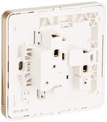Schneider Electric E8315_WG_G12 AvatarOn Gold - Single switched socket - 13 A - 230 V - 1 gang -Gold - Pack of 3