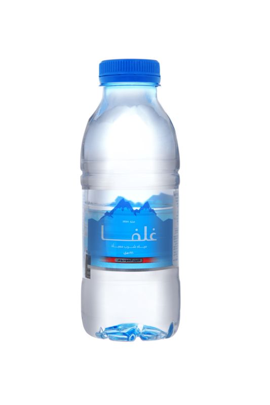 Gulfa Low Sodium Bottled Drinking Water, 220 ml, 30 bottles