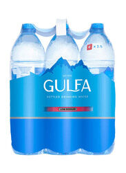 Gulfa Low Sodium Bottled Drinking Water, 6 Bottles x 1.5 Liters