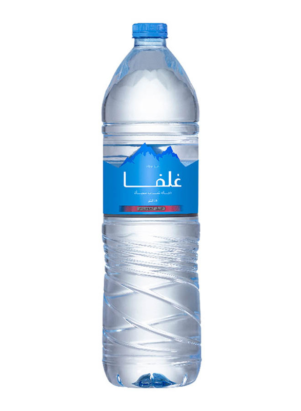 Gulfa Low Sodium Bottled Drinking Water, 12 Bottles x 1.5 Liter