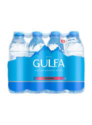 Gulfa Low Sodium Bottled Drinking Water, 12 Bottles x 500ml