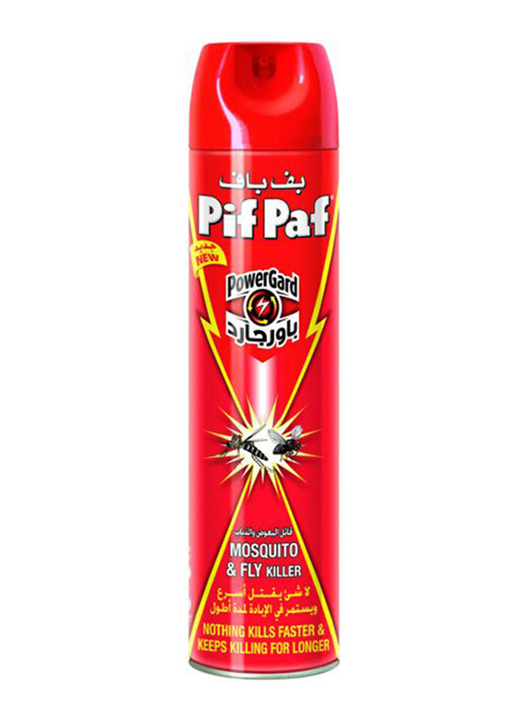 Pif Paf Powergard Mosquito and Fly Killer, 400ml