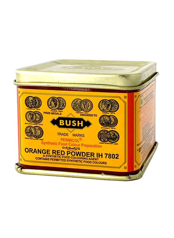 Bush Orange Red Powder Colour, 100g
