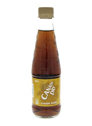 Canada Dry Cream Soda Carbonated Soft Drink Glass Bottle, 330ml