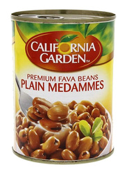 California Garden Premium Canned Fava Beans Plain Medammes, 450g