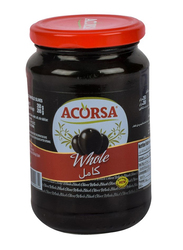 Acorsa Whole Black Olives, 350g