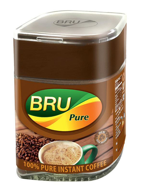 BRU Pure Instant Coffee, 50g
