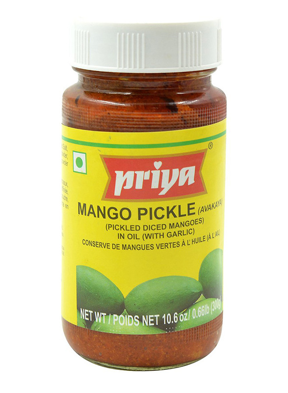 Priya Diced Mango Pickle in Oil, 300g