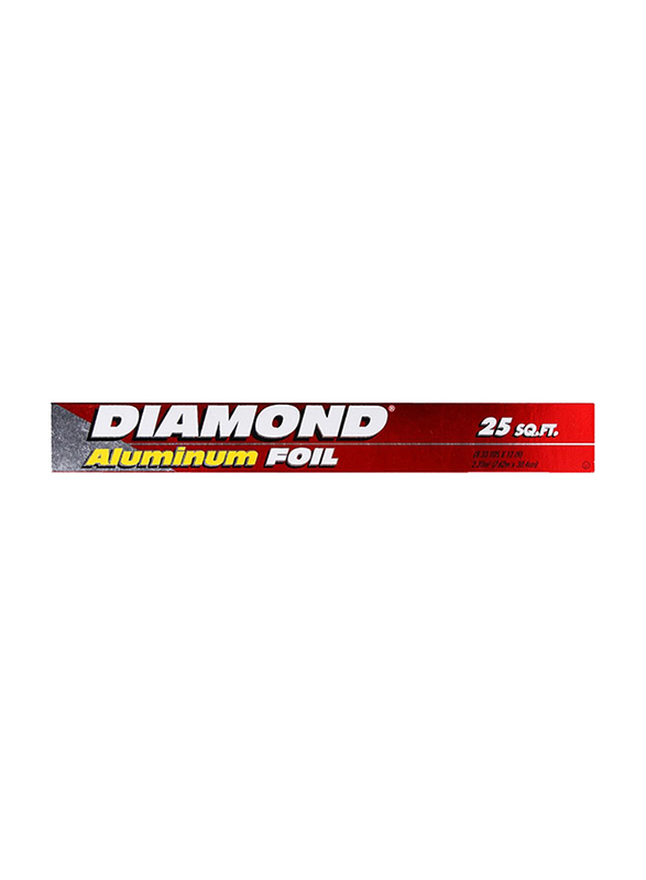Diamond Aluminium Foil, 25 Sq.ft