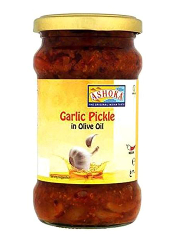 Ashoka Garlic Pickle In Olive Oil, 300g
