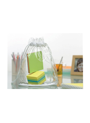 3M Post-it Mini Cube Sticky Notes, 51mm Square, 400 Sheets, Multicolour