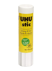 Uhu Glue Stick, 12 Pieces, White