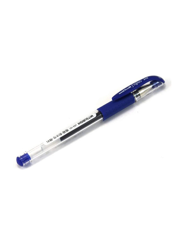 Uniball Signo Gel Ink Pen, 0.7mm, DX UM-151, Blue