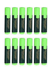 Faber-Castell 12-Piece Textliner Highlighter, Green