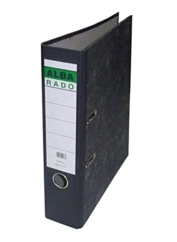 Alba Rado Box File, 5cm, 50 Pieces, Black