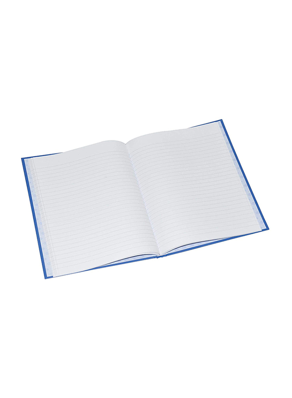 اف اي اس دفتر ملاحظات ذو ورقة مزدوجة، 8 مم، 5 × 96 ورقة، أزرق