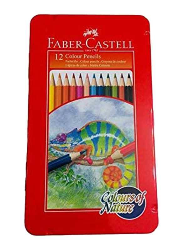 Faber-Castell Color Pencil Set, 12 Pieces, Multicolour
