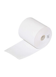 FIS Thermal Paper Roll, 80mm x 80m x 1/2 inch, 10 Piece, White