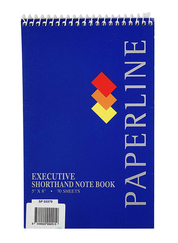 Paperline Executive Shorthand Notebook, 70 Sheets