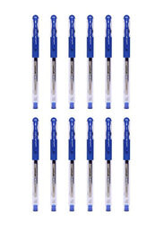 Uniball 12-Piece Signo DX Ball Pen, UM151, Blue