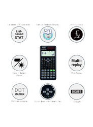 Casio FX-991ES Plus 2nd Edition Technical and Scientific Calculator, Black