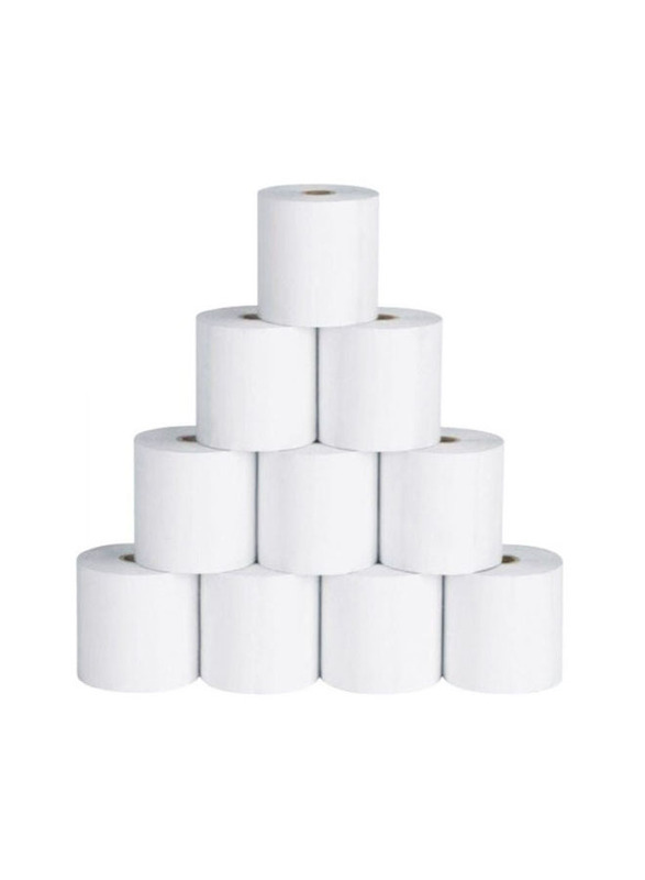 

Generic Oscar Thermal Pos Paper Rolls, 10 Pieces, White