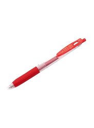 Zebra 12-Piece Sarasa Clip-On Gel Pen Set, 0.7 mm, Red