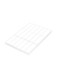 FIS Multipurpose Label, 18 x 100 Sheets, A4 Size, White