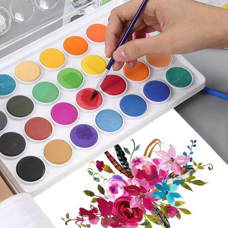 Gaocheng Watercolour Paint Set, 36 Pieces, Multicolour