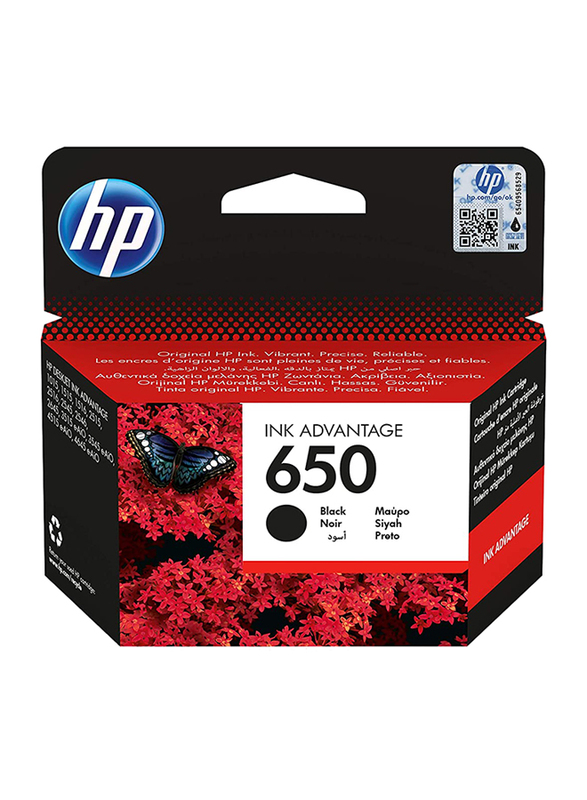 HP 650 HP05O Black Ink Cartridge
