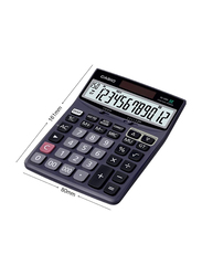 Casio DJ-120D 12-Digit Business Desktop Calculator, Black