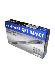 Uniball 12-Piece Impact Rollerball Gel-Ink Pen Set, UB-153, Blue