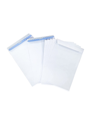 Maxi Peel & Seal Envelope Set, 15 x 10 inch, 50 Pieces, White