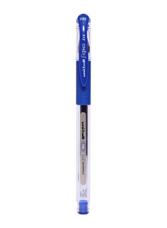 Uniball 12-Piece Signo DX Ball Pen, UM151, Blue